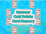 Summer time Chilly Beverages Card Reminiscence